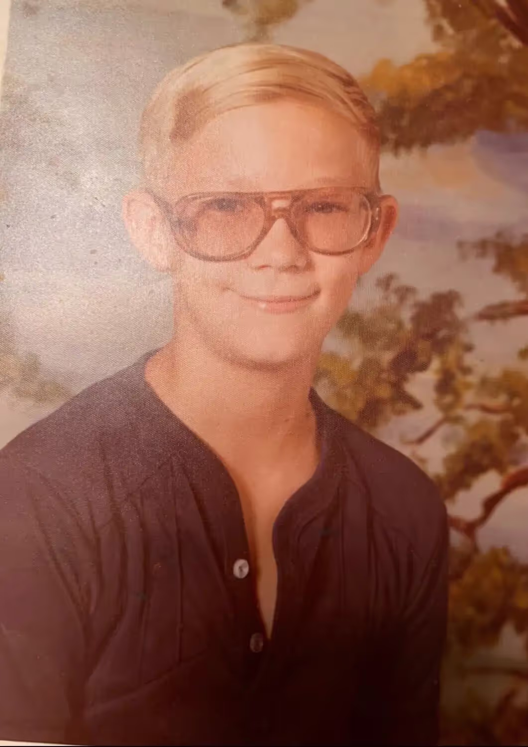 Photo of Brooke's dad when he was younger.